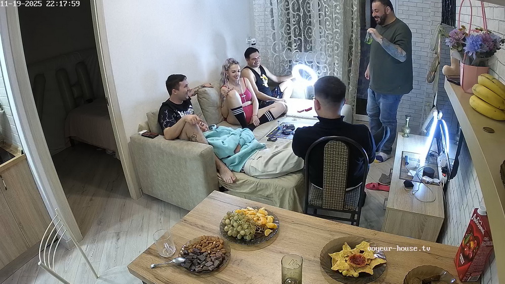 Orgy in Voyeur TV soon